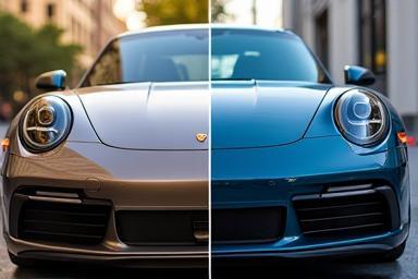 Before and after full exterior detail