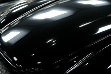 Glossy finish after polish